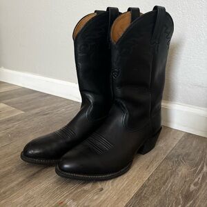 Ariat Black Western Leather Boots